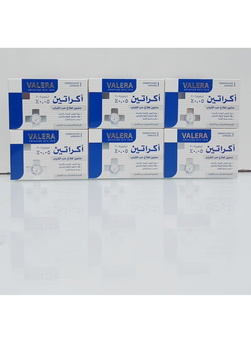 Valera Acretin 0.05% Acne Treatment Soap - Advanced Skin Care for Oily & Acne-Prone Skin